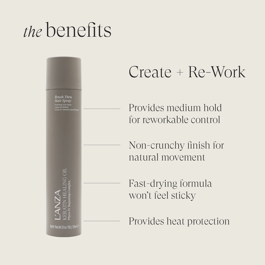 Brush Thru Spray