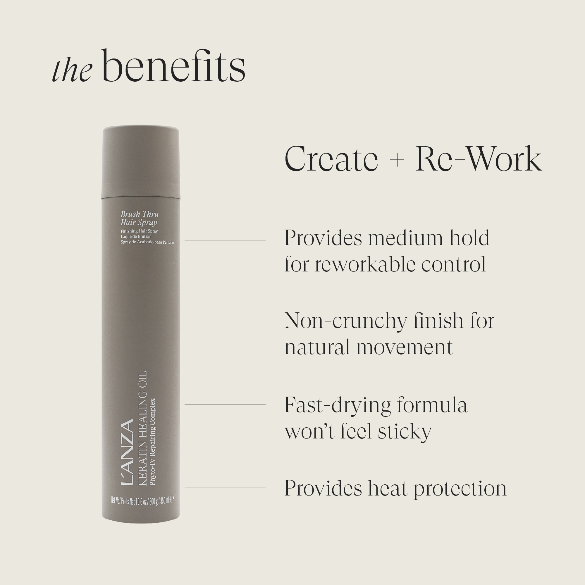 Brush Thru Spray