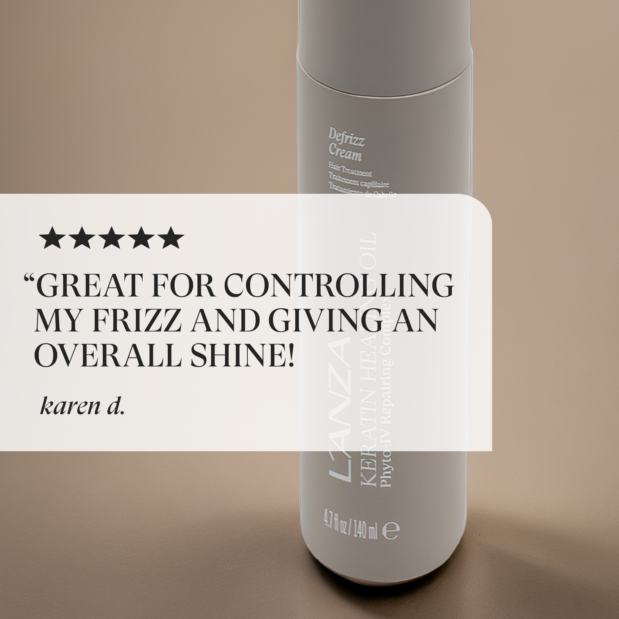 Defrizz Cream
