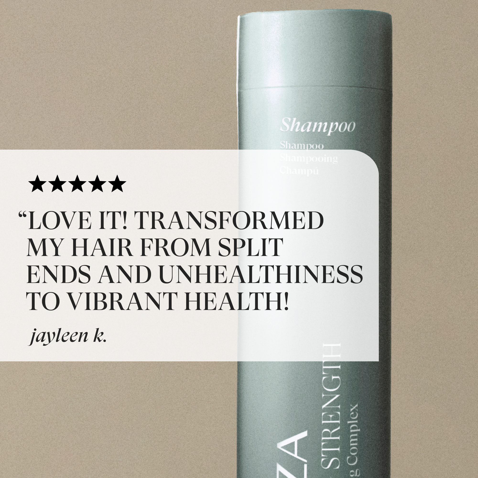 Strength White Tea Shampoo